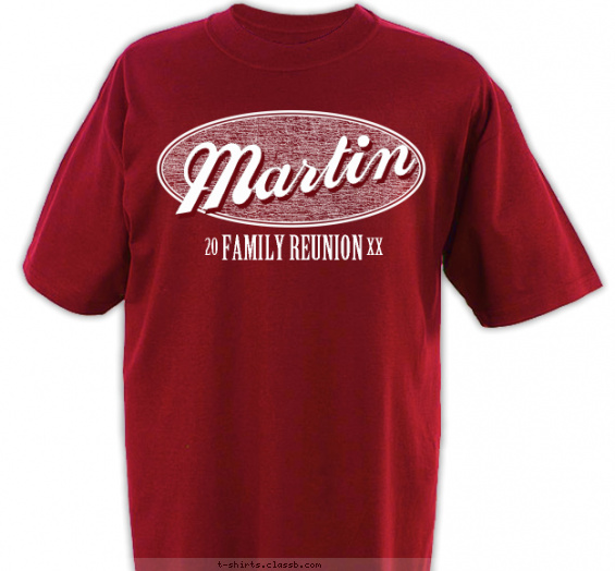 family-reunion t-shirt design with 1 ink color - #SP100