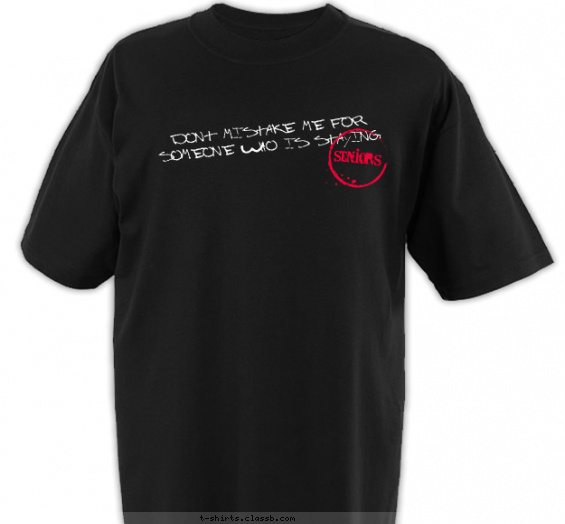 class-of-graduation-year t-shirt design with 2 ink colors - #SP1012