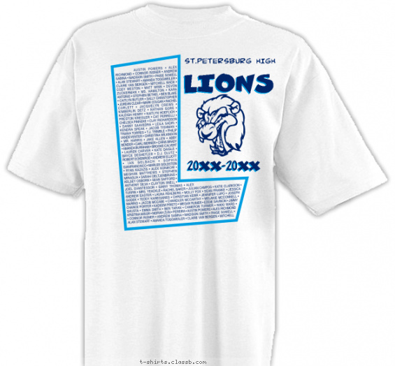 class-of-graduation-year t-shirt design with 2 ink colors - #SP102