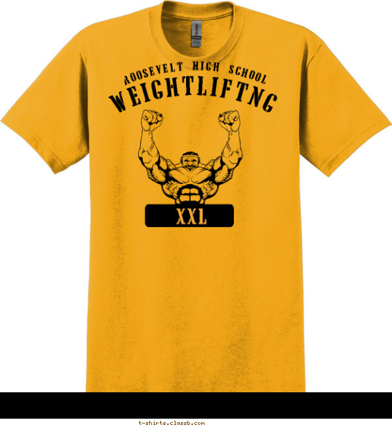 wrestling t-shirt design with 1 ink color - #SP1052