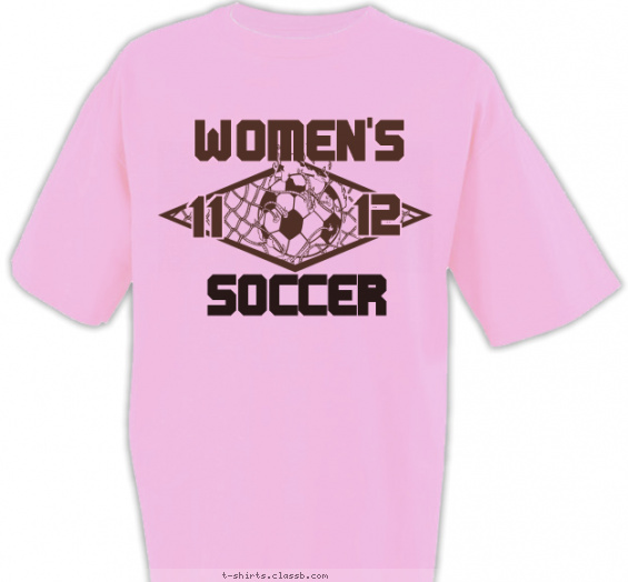 soccer t-shirt design with 1 ink color - #SP1086