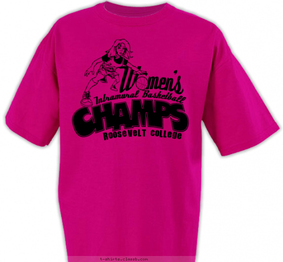 basketball t-shirt design with 1 ink color - #SP1099