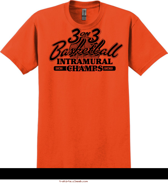 basketball t-shirt design with 1 ink color - #SP1101