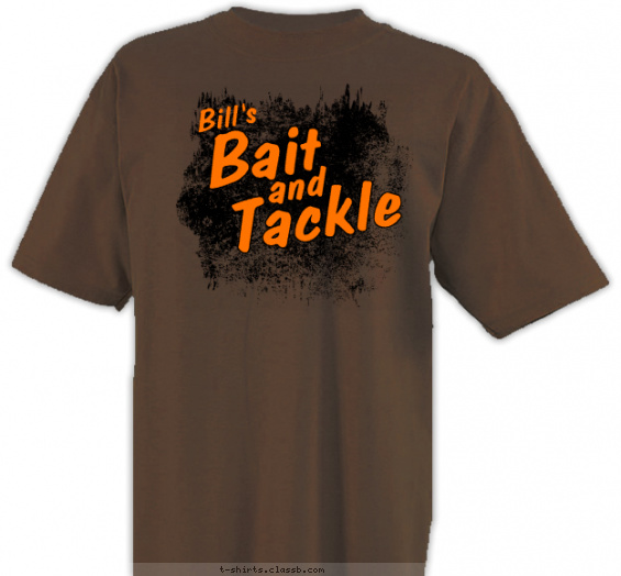 fishing-boating t-shirt design with 2 ink colors - #SP1191