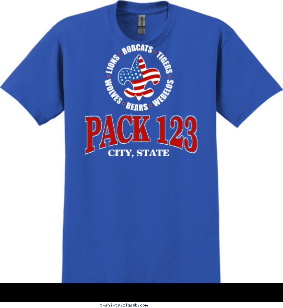 pack t-shirt design with 2 ink colors - #SP1432