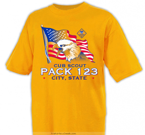 pack t-shirt design with 3 ink colors - #SP1455