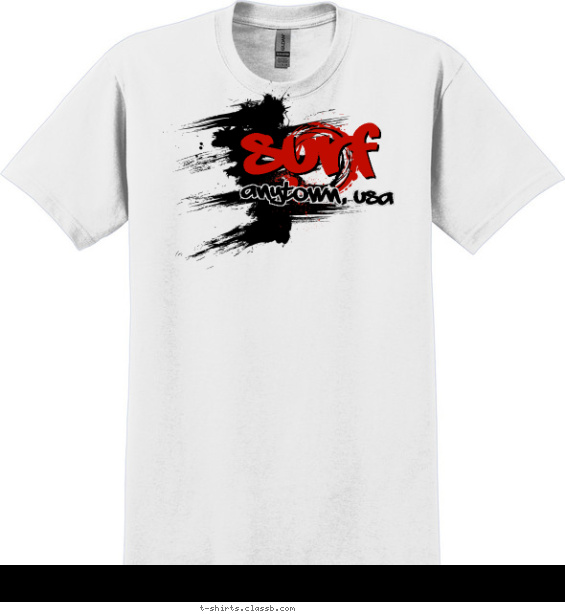 extreme-sports t-shirt design with 2 ink colors - #SP1525