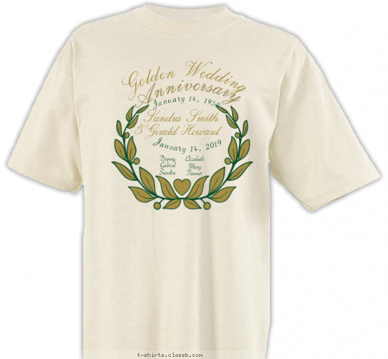 family t-shirt design with 2 ink colors - #SP1732