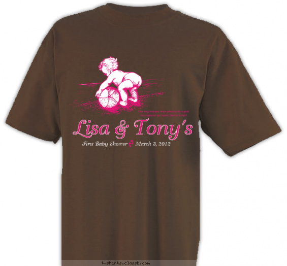 family t-shirt design with 2 ink colors - #SP1923