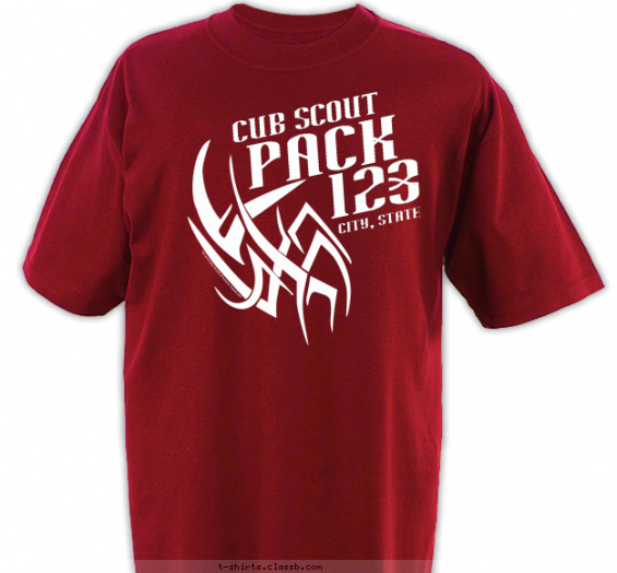 pack t-shirt design with 1 ink color - #SP2111