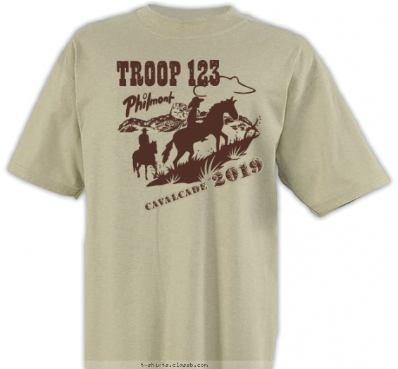 philmont t-shirt design with 1 ink color - #SP2140