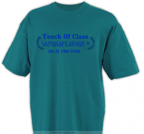 landscaping-lawn-care t-shirt design with 1 ink color - #SP219