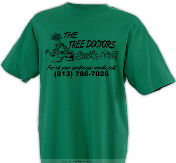 landscaping-lawn-care t-shirt design with 1 ink color - #SP220
