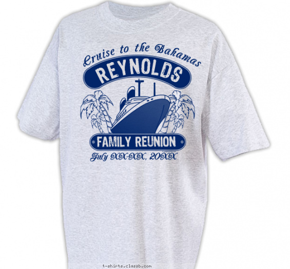family-reunion t-shirt design with 1 ink color - #SP2235