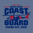 Coast Guard Helicopter Shirt
