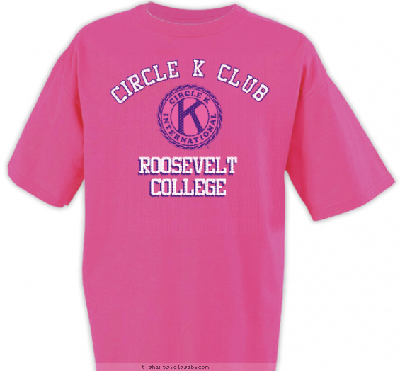 key-club t-shirt design with 2 ink colors - #SP2247