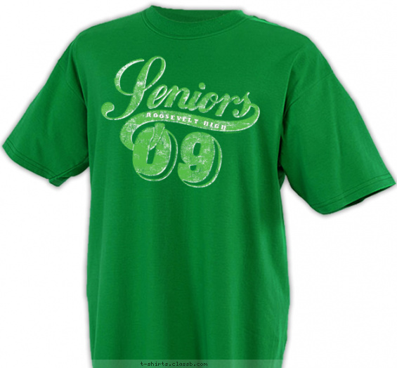 class-of-graduation-year t-shirt design with 2 ink colors - #SP2379