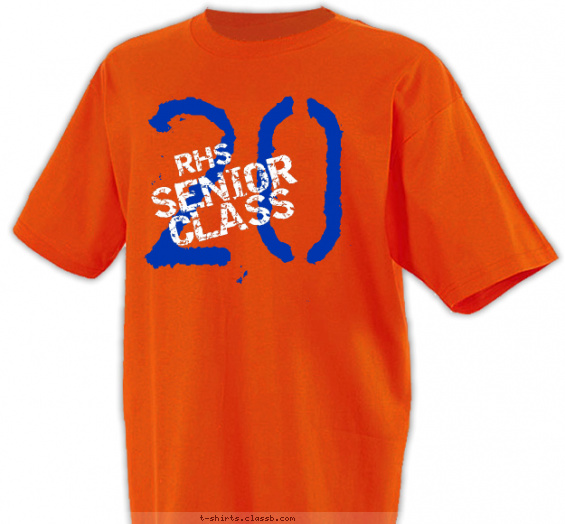 class-of-graduation-year t-shirt design with 2 ink colors - #SP2382