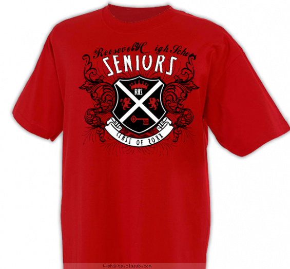 class-of-graduation-year t-shirt design with 2 ink colors - #SP2383