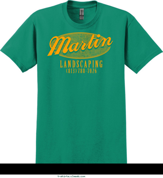 landscaping-lawn-care t-shirt design with 1 ink color - #SP239