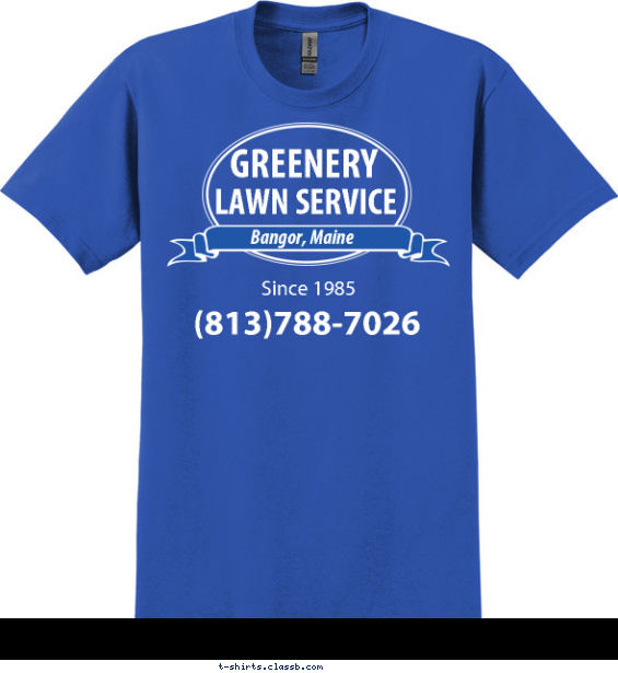 landscaping-lawn-care t-shirt design with 1 ink color - #SP241