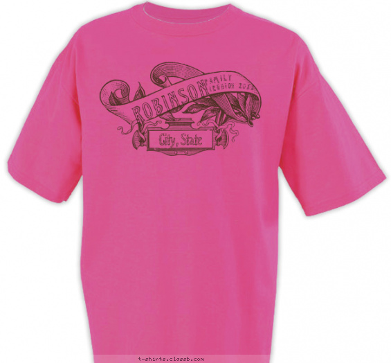 family-reunion t-shirt design with 1 ink color - #SP2483