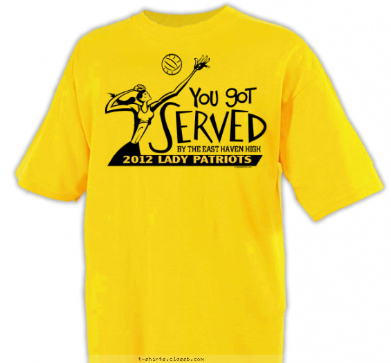 volleyball t-shirt design with 1 ink color - #SP2516