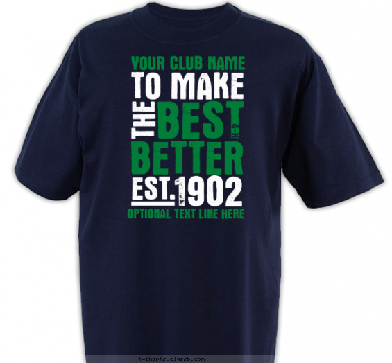 4-h-club t-shirt design with 2 ink colors - #SP2815