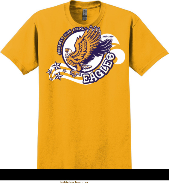 class-of-graduation-year t-shirt design with 2 ink colors - #SP2884