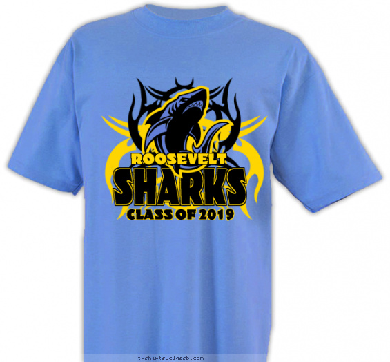 classof t-shirt design with 2 ink colors - #SP2938