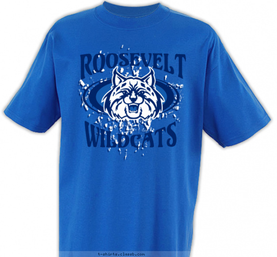 spirit t-shirt design with 2 ink colors - #SP2968