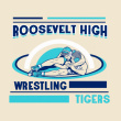 Wrestling Match High School
