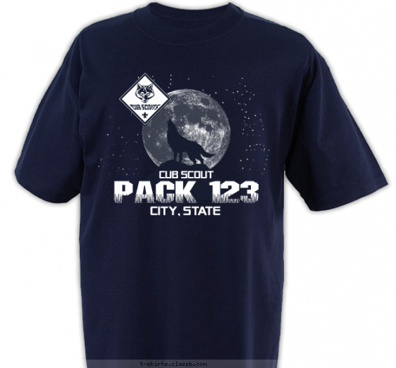 pack t-shirt design with 1 ink color - #SP3433