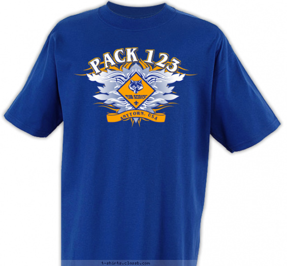 pack t-shirt design with 2 ink colors - #SP3536