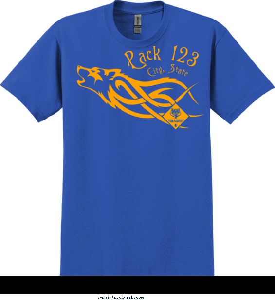 pack t-shirt design with 1 ink color - #SP3538