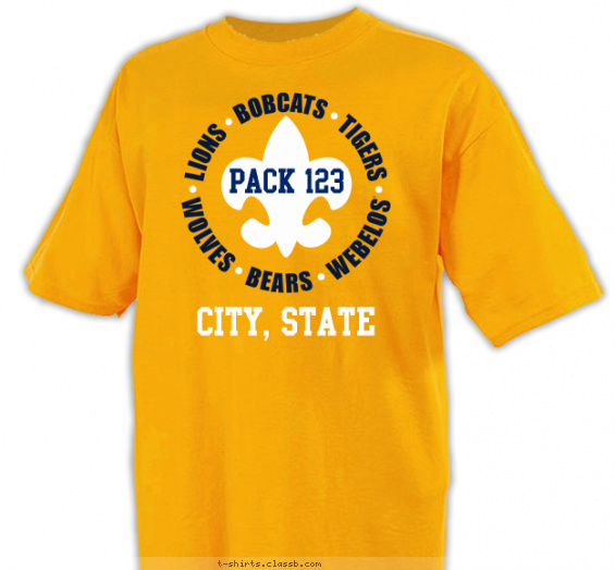 pack t-shirt design with 2 ink colors - #SP3581