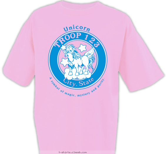 scout-bsa-troop-girl t-shirt design with 2 ink colors - #SP360