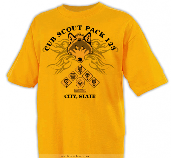 pack t-shirt design with 1 ink color - #SP3739