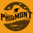 Philmont Tooth of Time Silhouette