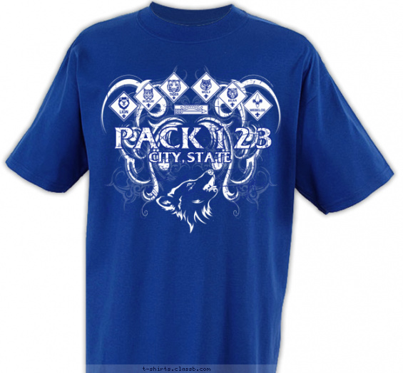 pack t-shirt design with 1 ink color - #SP4206