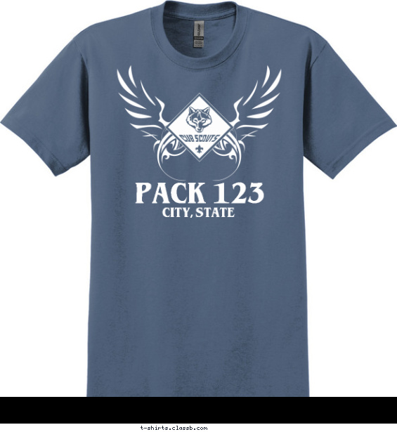pack t-shirt design with 1 ink color - #SP4212