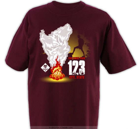 pack t-shirt design with 3 ink colors - #SP4518