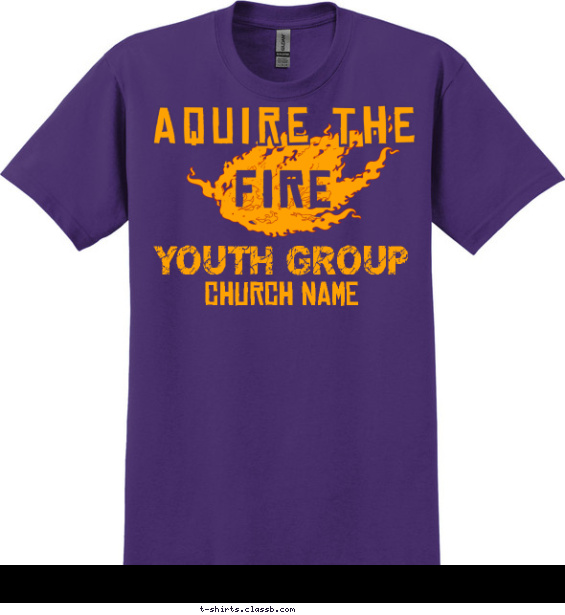 church-youth-group t-shirt design with 2 ink colors - #SP4590