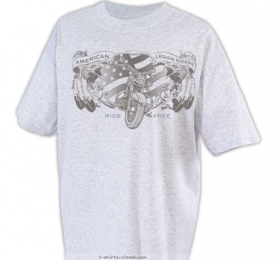 legion-riders t-shirt design with 1 ink color - #SP4738