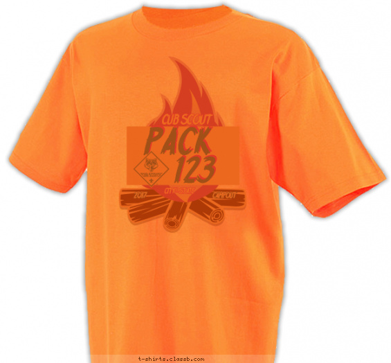 pack t-shirt design with 2 ink colors - #SP5262
