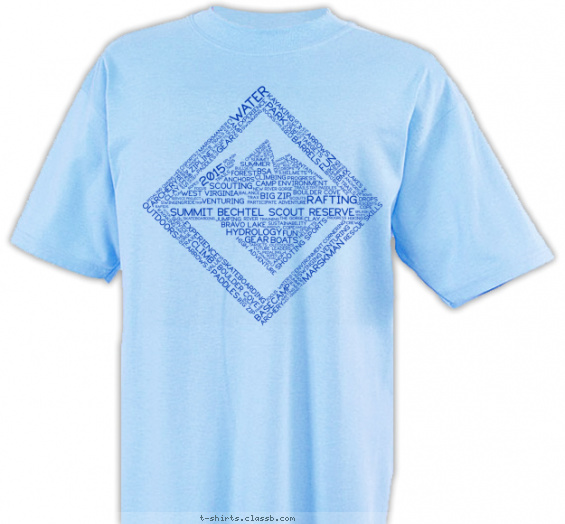 summit-bechtel t-shirt design with 1 ink color - #SP55455