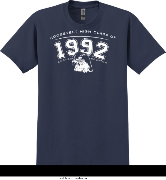 class-reunions t-shirt design with 1 ink color - #SP5837