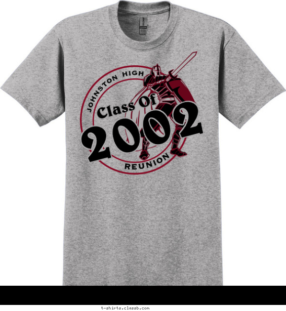 class-reunions t-shirt design with 2 ink colors - #SP5842