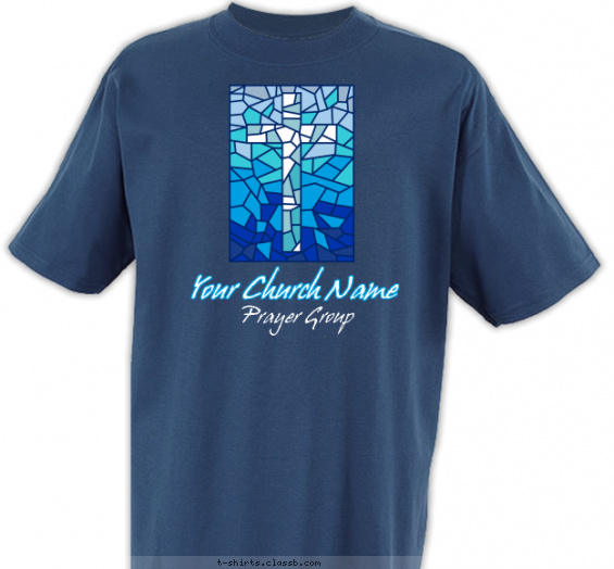 christian-church t-shirt design with 6 ink colors - #SP5866