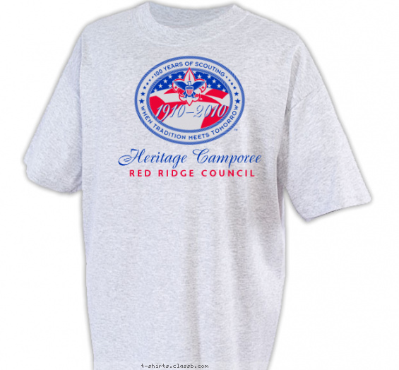 boy-scout-alumni-themed-camp t-shirt design with 2 ink colors - #SP590